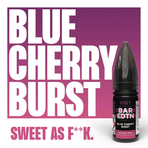 Riot BAR EDTN (Nic Salt) - Blue Cherry Burst