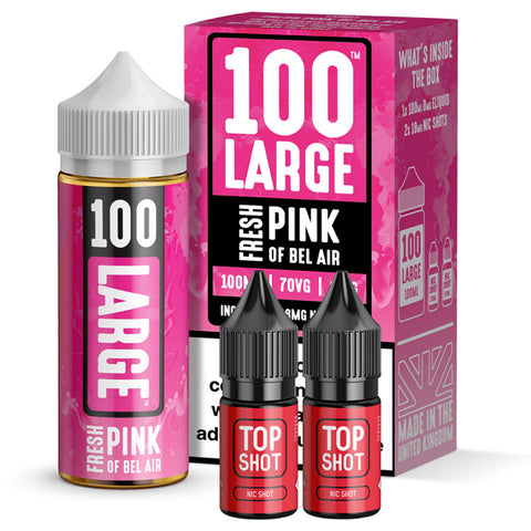 100 Large - Fresh Pink of Bel Air Shortfill