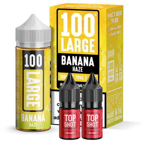 100 Large - Banana Haze Shortfill