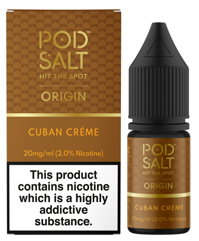 Pod Salt- Cuban Creme Nic Salt