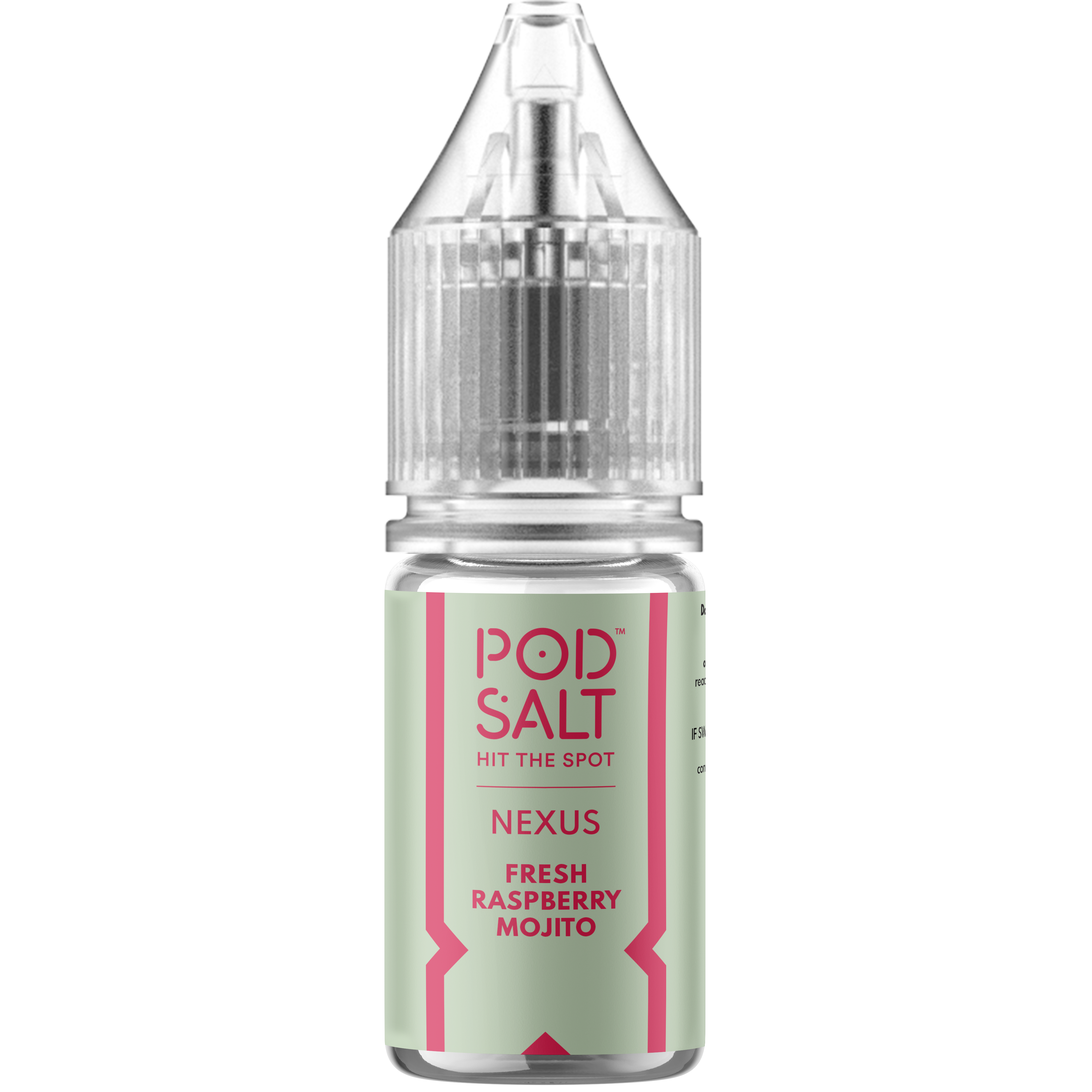 Pod Salt, Nexus - Fresh Raspberry Mojito (Nic Salt)