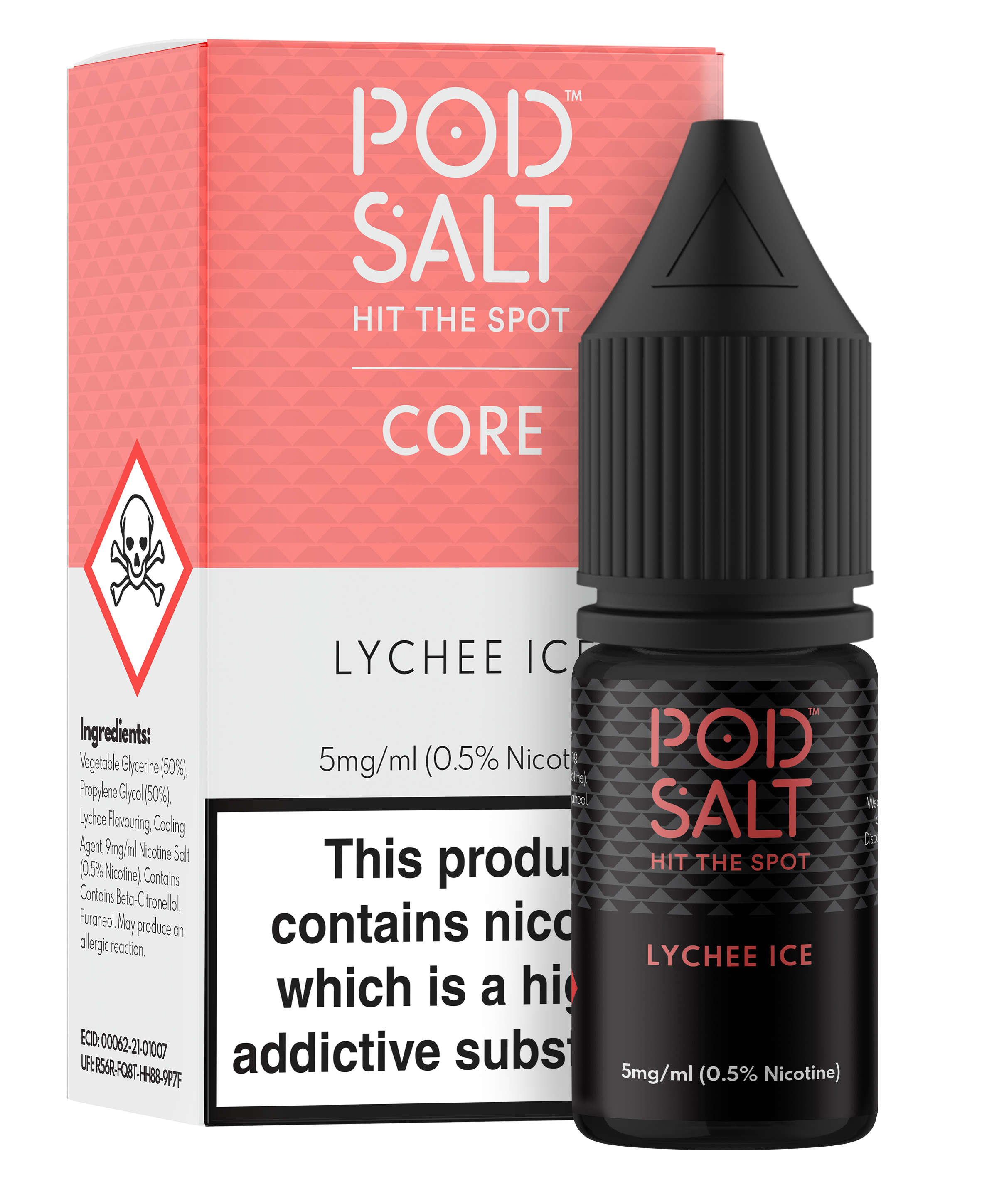 Pod Salt - Lychee Ice (Nic Salt)