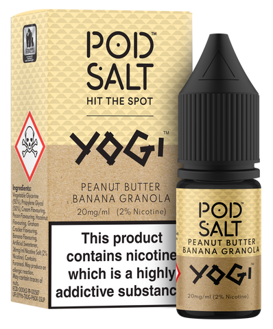 Pod Salt- Peanut Butter Banna Gronola Nic Salt