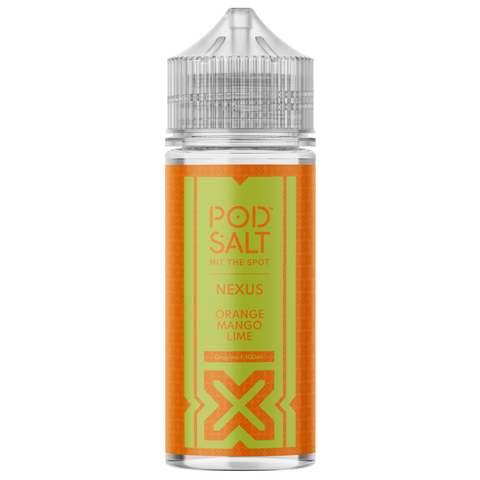 Pod Salt, Nexus - Orange Mango Lime - 100ml Shortfill
