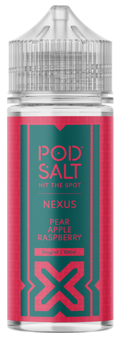 Pod Salt, Nexus - Pear Apple Raspberry 100ml Shortfill