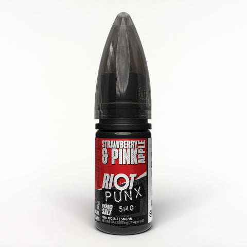 Riot Salt Punx - Strawberry & Pink Apple Hybrid Nic