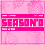 Chef's Flavours, SEASON'D - Strawberry Juice 50/50 Midfill