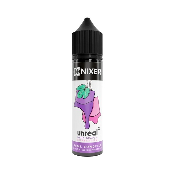 NIXER Bar, Fusion - Unreal 2 Dark Grape & Bubblegum (Longfill)