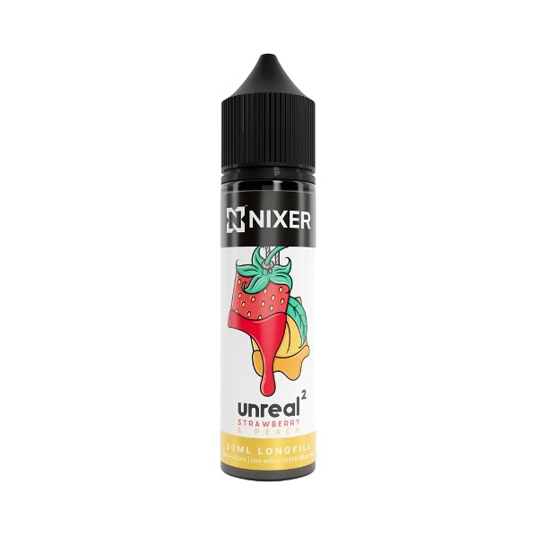 NIXER Bar, Fusion - Unreal 2 Strawberry & Peach (Longfill)