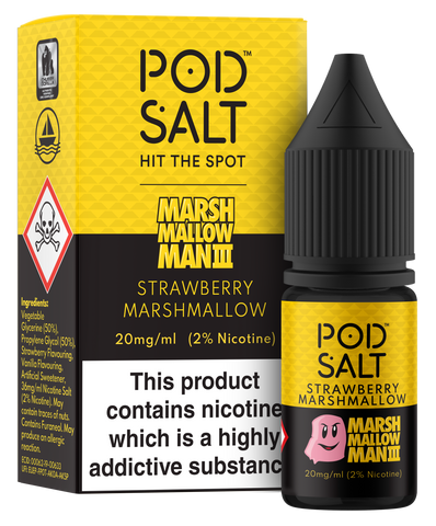 Pod Salt- Strawberry Marshmallow Nic Salt
