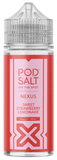 Pod Salt, Nexus - Sweet Strawberry Lemonade 100ml Shortfill