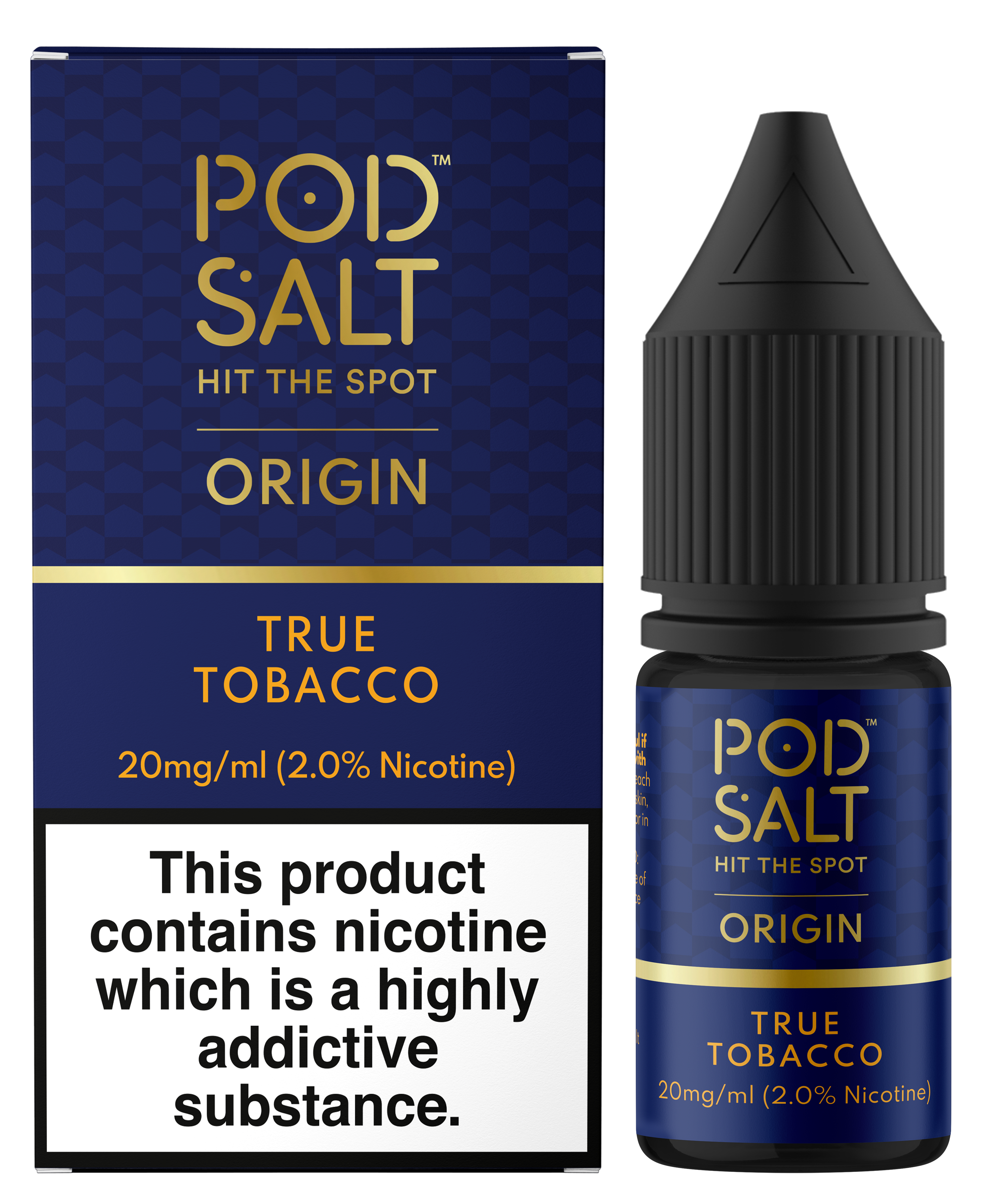 Pod Salt - True Tobacco (Nic Salt)