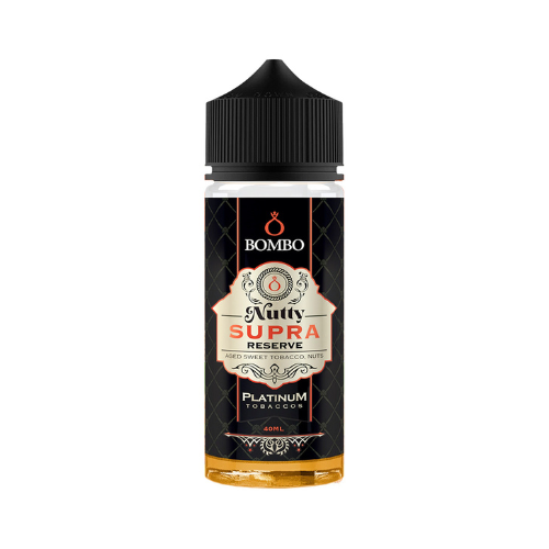 Bombo, Pastry Masters - Nutty Supra Reserve Platinum Tobaccos 100ml (Shortfill)