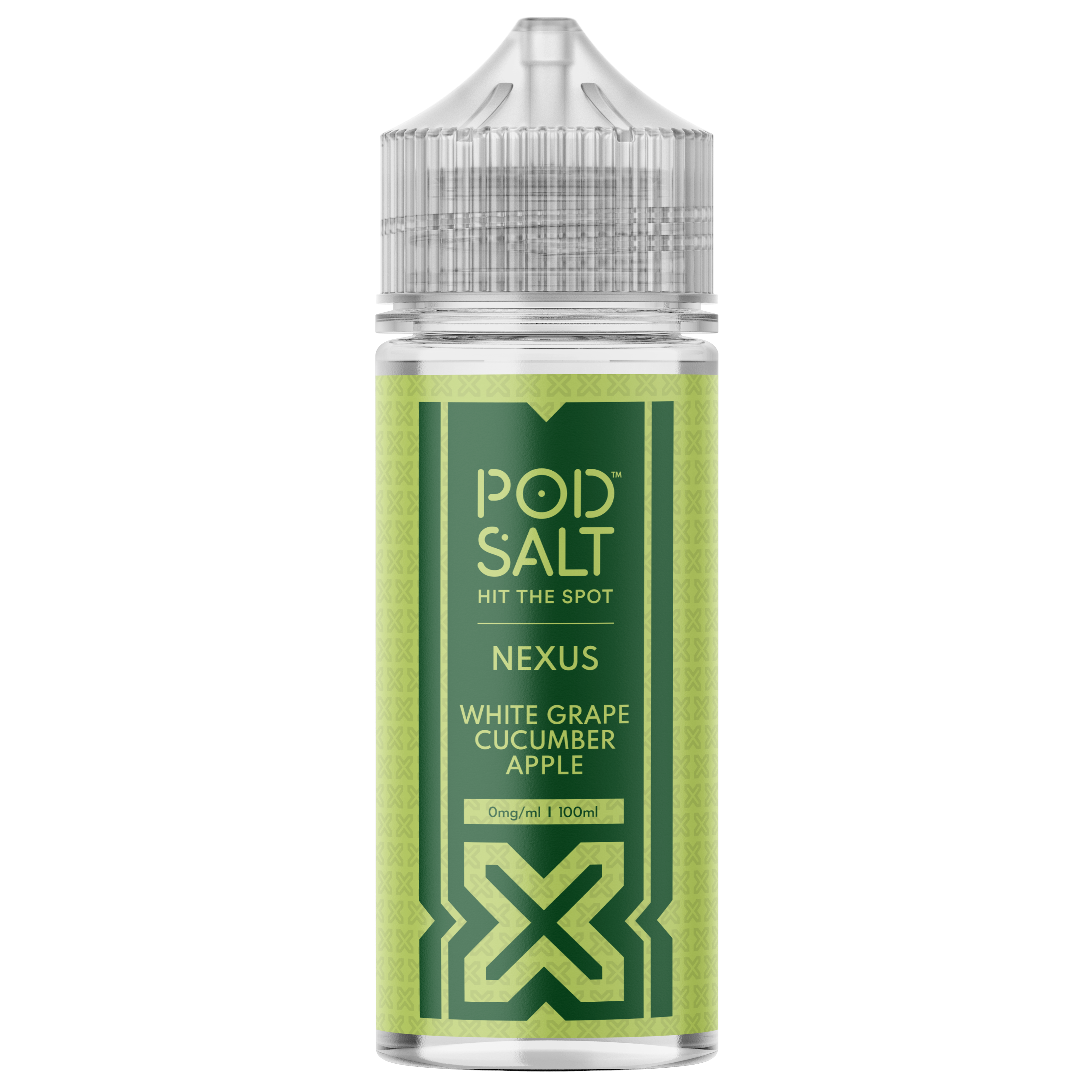 Pod Salt, Nexus - White Grape Cucumber Apple (Shortfill)