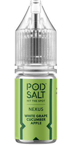 Pod Salt Nexus- White Grape Cucumber Apple Nic Salt