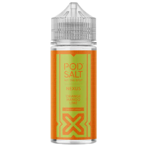 Pod Salt, Nexus - Orange Mango Lime 100ml Shortfill
