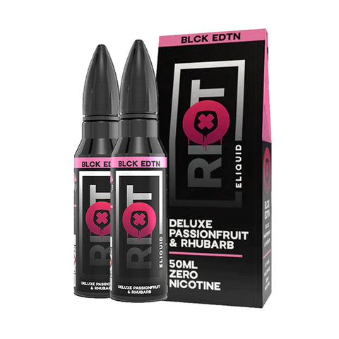 Riot Squad- Deluxe Passionfruit & Rhubarb 2x 50ml