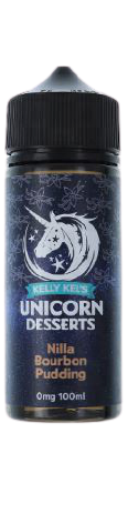 Kelly Kel's Unicorn Dessert - Nilla Bourbon Pudding 100ml Shortfill