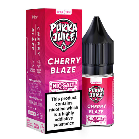 Pukka Juice- Cherry Blaze Nic Salt