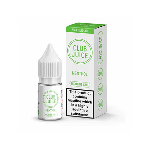 Club Juice Salts - Menthol