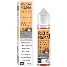 Pacha Mama- Peach Papaya Coconut Cream Shortfill
