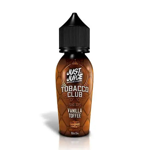 Just Juice Tobacco Club - Vanilla Toffee Shortfill