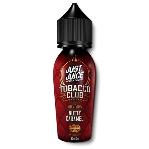 Just Juice Tobacco Club - Nutty Caramel Shortfill