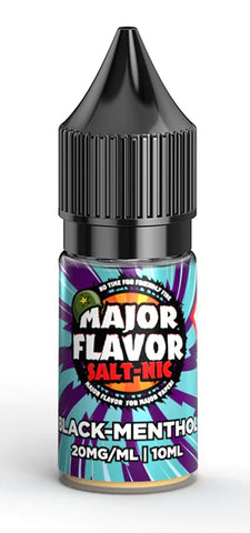 Major Flavour - Black Menthol Nic Salt