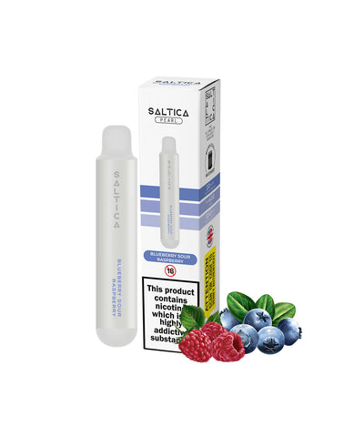 Saltica Pearl Blueberry Sour Raspberry Disposable