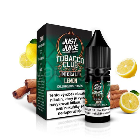 Just Juice - Lemon Tobacco Nic Salt